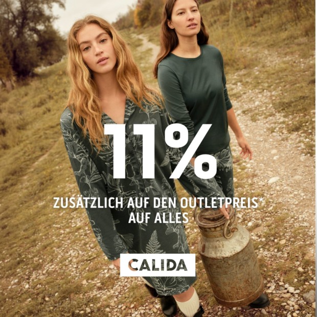Calida Single Day 11% auf alles