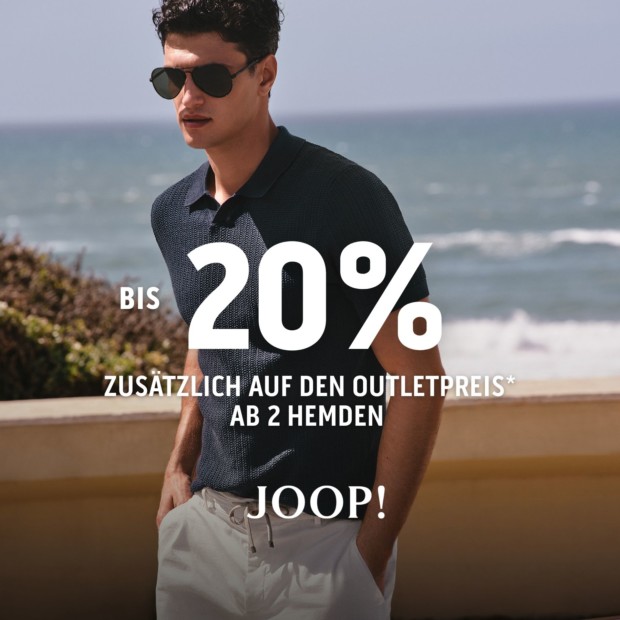 Joop 20% auf Hemden