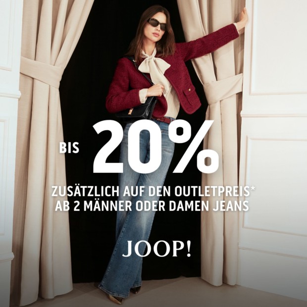 Joop 20% ab 2 Männer oder Damen Jeans