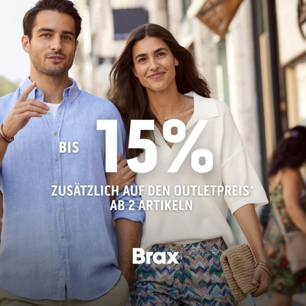 Brax 15% ab 2 Artikeln
