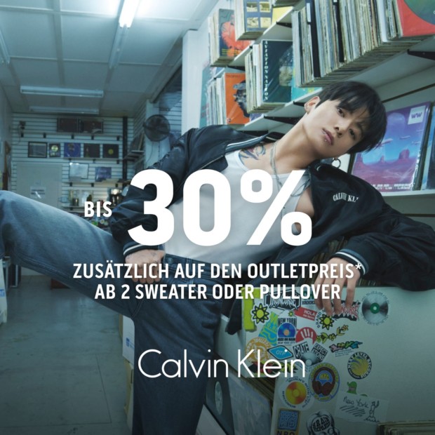 Calvin Klein 30% ab 2 Sweater oder Pullover