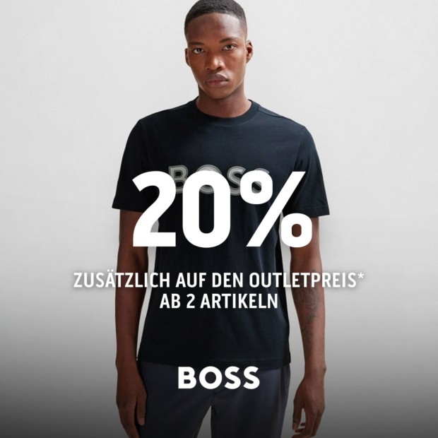 Boss 20% zusätzlich ab 2 Artikeln (A)