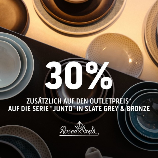 Rosenthal 30% auf die Serie Junto (A)