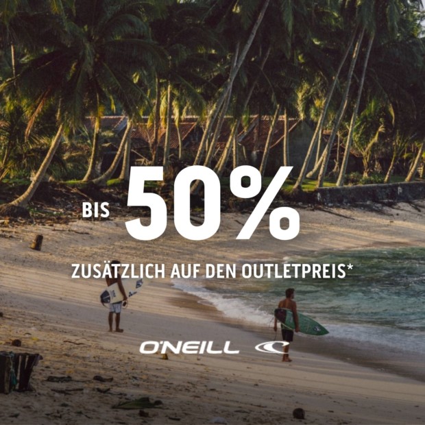 O'Neill bis zu 50% auf Bademode