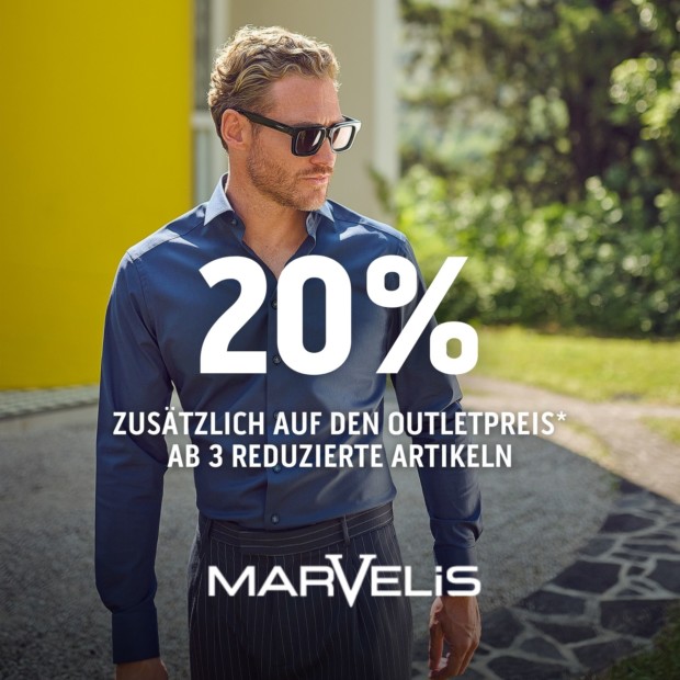 Marvelis 20% zusätzlich ab 3 Sale Artikeln - FS26