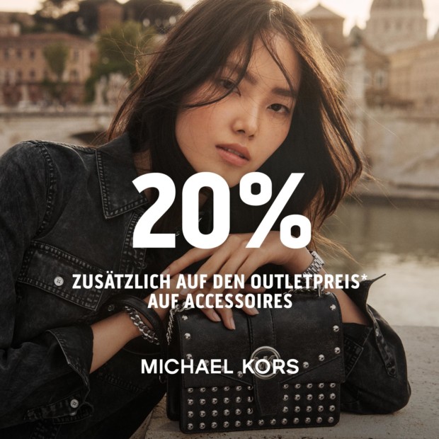 Michael Kors 20% auf Damen- und Herrenaccessoires (A)