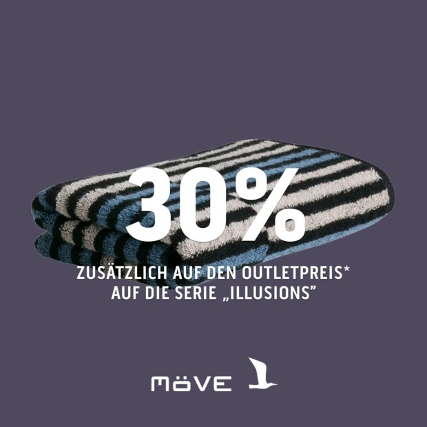 Möve 30% zusätzlich auf Serie Illusions