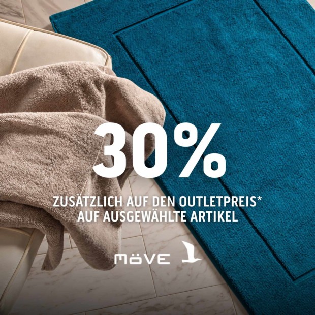 Möve 30% auf ausgewählte Artikel (A)