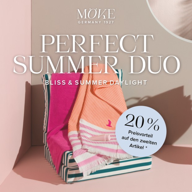 Möve 20% auf den zweiten Artikel - Summer Sale