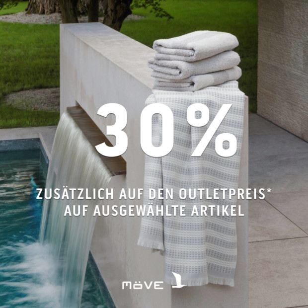 Möve 30% auf ausgewählte Artikel Summer Sale2025