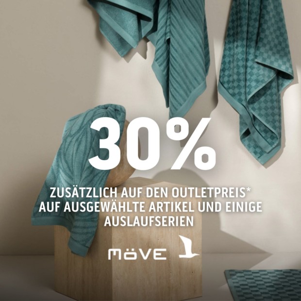 Möve Frottana 30% auf ausgewählte Artikel - Summer Sale