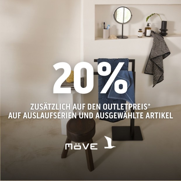 Möve 20% zusätzlich auf den Outletpreis (A)