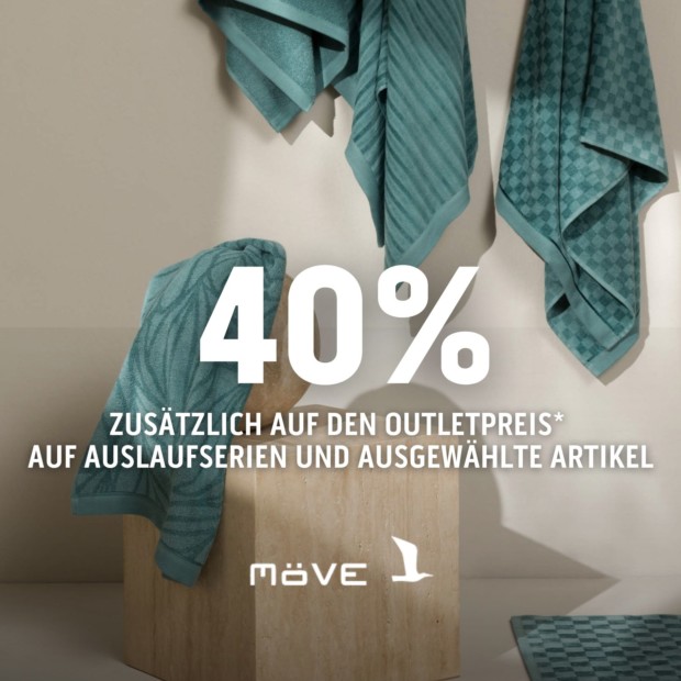 Möve 40% zusätzlich auf den Outletpreis - Final Sale (A)