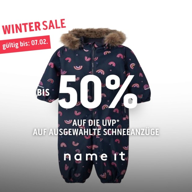 Name it bis zu 50% auf die UVP auf Schneeanzüge- WS 26 (A)
