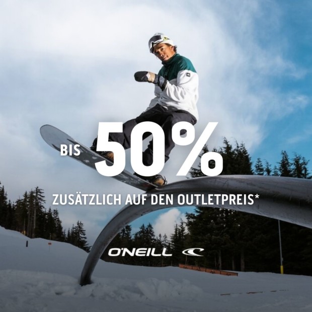 O'Neill bis zu 50% auf den Outletpreis - Winter Sale (A)