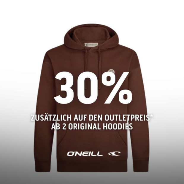 O'Neill 30% zusätzlich ab 2 Original Hoodies (A)