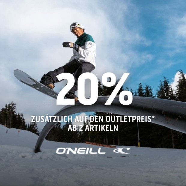 O'Neill 20% ab 2 Artikeln (A)