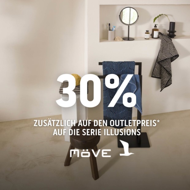 MÖVE 30% Rabatt auf den Outletpreis auf die Serie 
