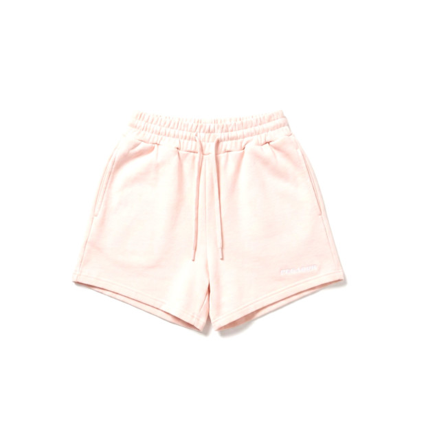 Wiluna High Waisted Sweat Shorts Washed Dusty Rose 