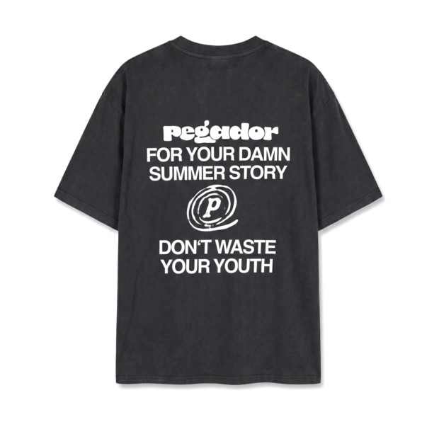 Harlan Oversized Tee Vintage Black 
