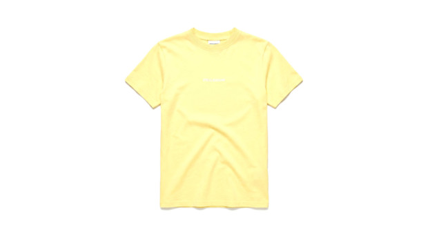 Yona Slim Tee Washed Soft Yellow
