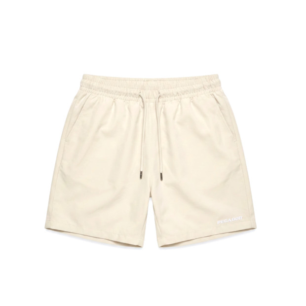 Logo Swim Shorts Light Beige