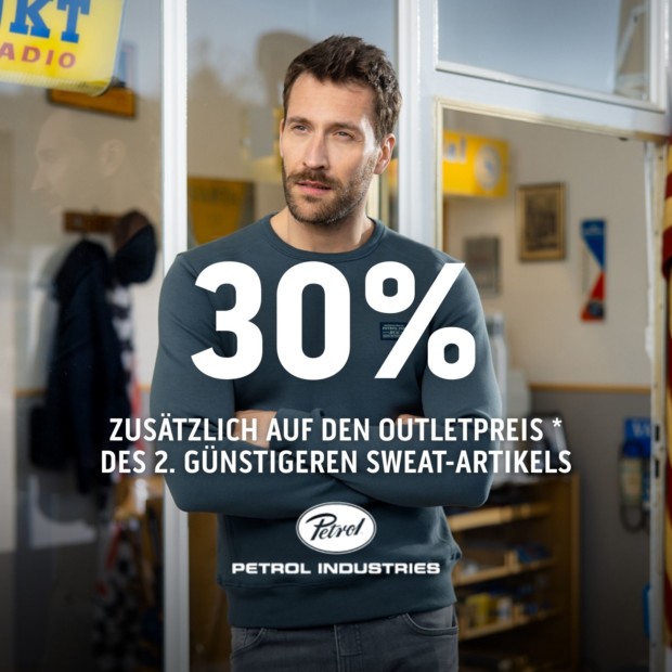 Petrol Industries 30% auf den 2. günstigeren Sweat (A)