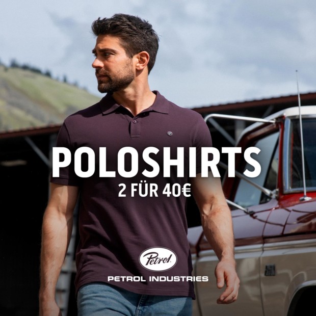 Petrol Industries 2 Polos für 40€ (A)
