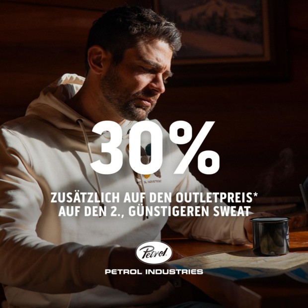 Petrol Industries 30% auf den 2. günstigeren Sweat (A)