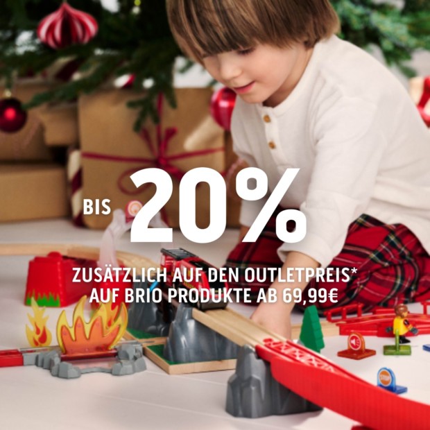 Ravensburger 20% auf Brio Produkte