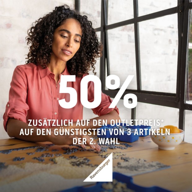 Ravensburger 50% auf 2. Wahl (A)