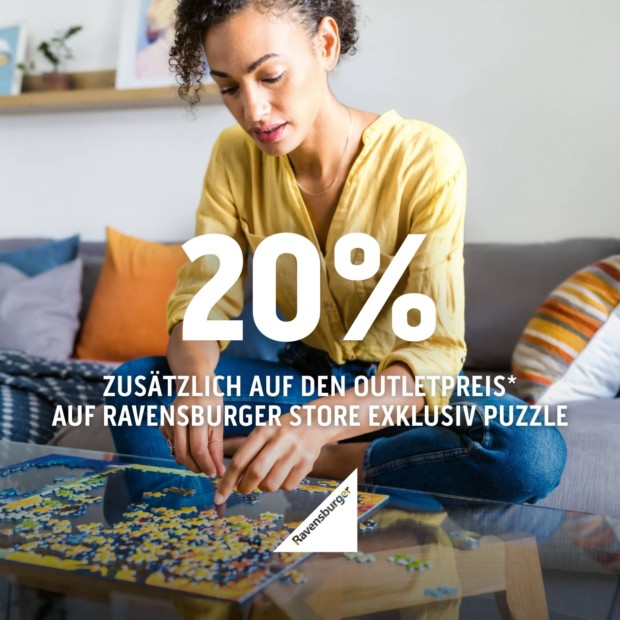 Ravensburger 20% zusätzlich auf Ravensburger Store Exklusiv Puzzle (A)