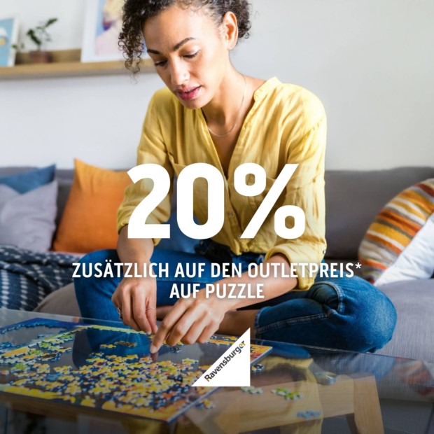 Ravensburger 20% zusätzlich auf Puzzle