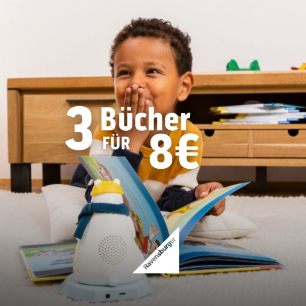 Ravensburger Bücher 3 für 8€ (A)