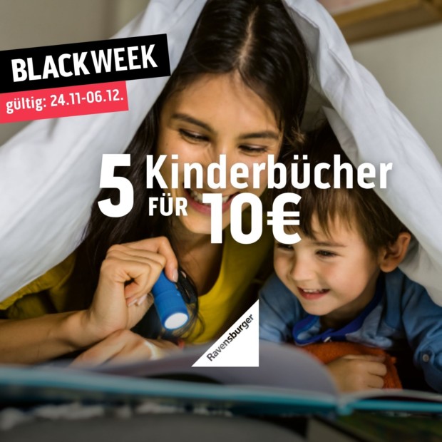 Ravensburger Kinderbücher 12 für 20€ - BW (A)