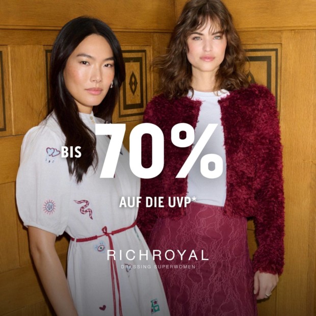 Rich & Royal 70% auf die UVP - Summer Sale (A)