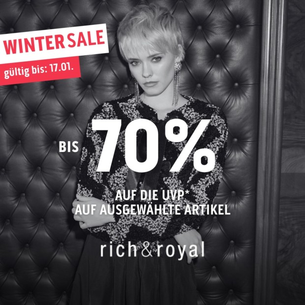 Rich and Royal bis zu 70% auf die UVP - WS26 (A)