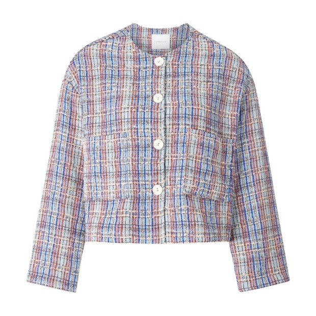 Bouclé-Jacke