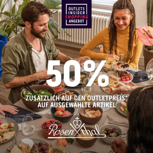 Rosenthal 50% auf ausgewählte Artikel - OIS