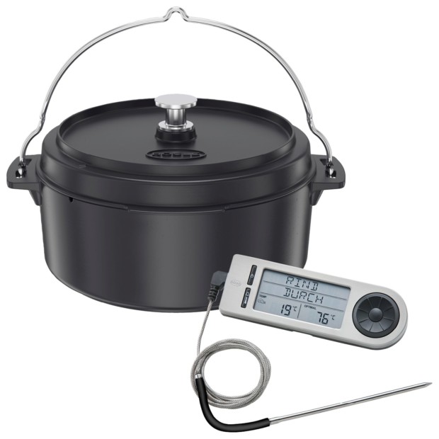 Dutch Oven Ø35cm + Bratenthermometer