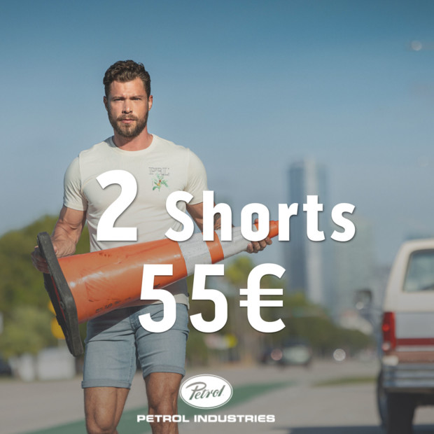Summer Sale25 Petrol Industries 2 Shorts für 55€