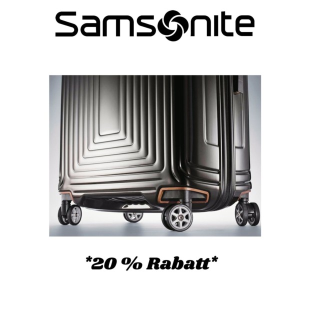 Samsonite 20% auf alle Kofferserien - VOS