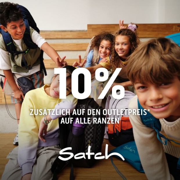 Satch 10% zusätzlich - Finale Sale
