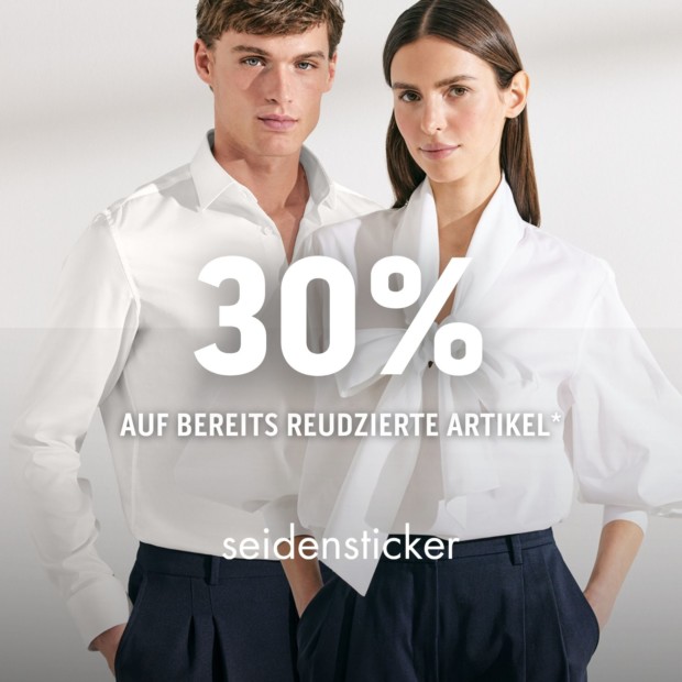 Seidensticker 30% auf reduzierte Artikel - Final Sale (A)