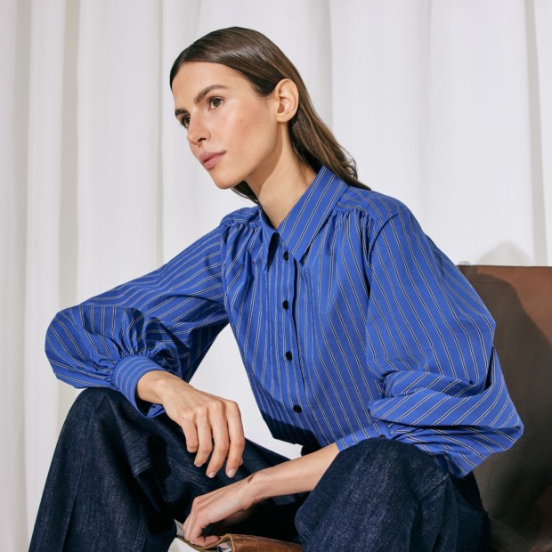 Seidensticker Damen Bluse + Jeans