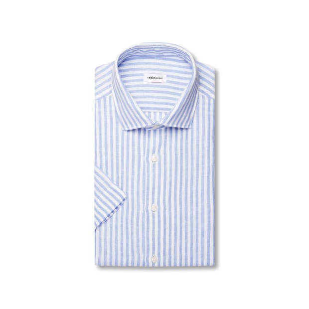 HAKA Leinen Kurzarm Hemd