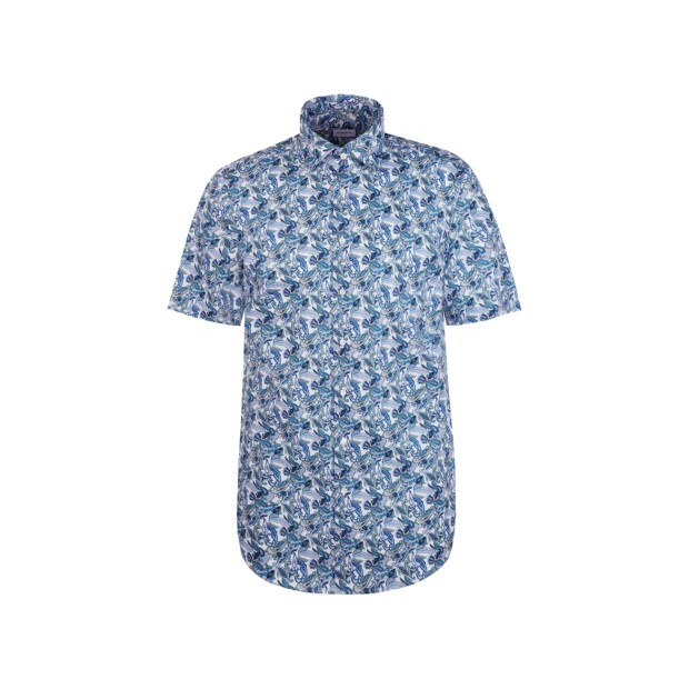 Halbarm Hemd gemustert