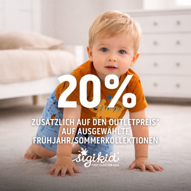 Sigikid 20% auf ausgewählte Frühjahr-/Sommerkollektionen - Summer Sale (A)