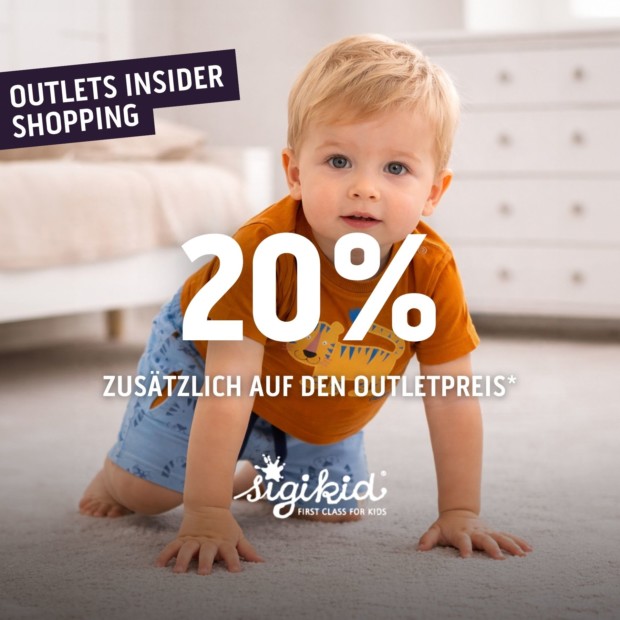 Sigikid 20% zusätzlich auf den Outletpreis - OIS (A)