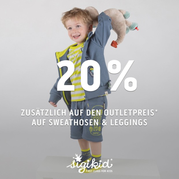 Sigikid 20% auf Sweathosen und Leggins - Sportwoche 1
